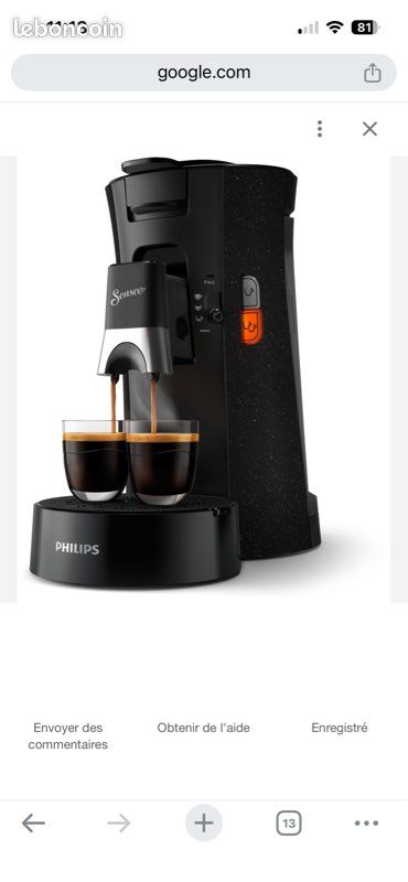 Support égouttoir repose tasse Philips Senseo Select CSA240/21 (image 6)
