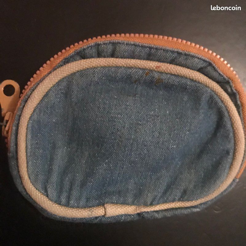 Petit Porte monnaie en jean * prix 🏷 0,50 cts * kiki60230 (image 3)