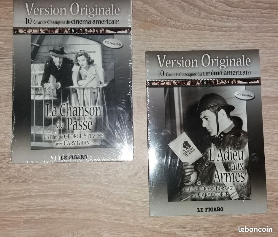 2 DVD Gary Cooper*Jennifer Jones*Vittorio de Sica*Cary Grant *Irène Dunne*VOST (image 1)