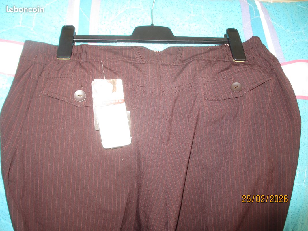 Pantalon femme -taille 50- NEUF (image 4)