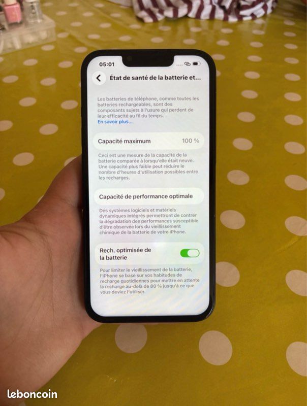 IPhone 13 en parfait état (image 7)