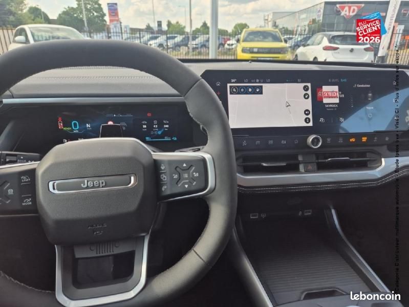 Jeep Compass 1.6 Turbo T4 225ch e-Hybrid Plug-in First Edition BVR7 (image 17)