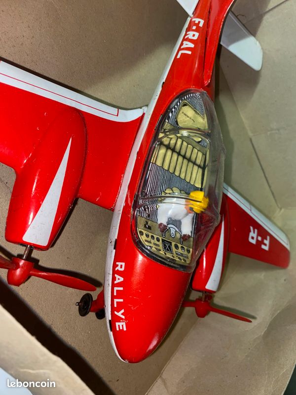 JOUSTRA Avion RALLYE Etat NEUF dans sa Boite RARE ANCIEN VINTAGE COLLECTION - Collection