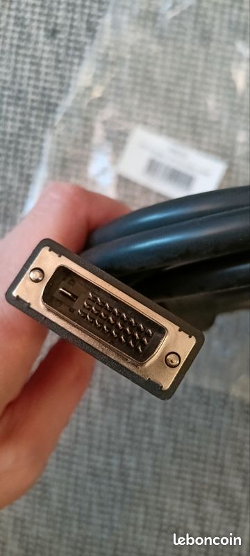 Câble DVI mâle - DVI mâle 2m (image 2)