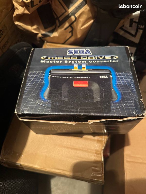 ADAPTATEUR CONVERTISSEUR SEGA Mega Drive Master System Converter PAL EUR 98,00 - FR
