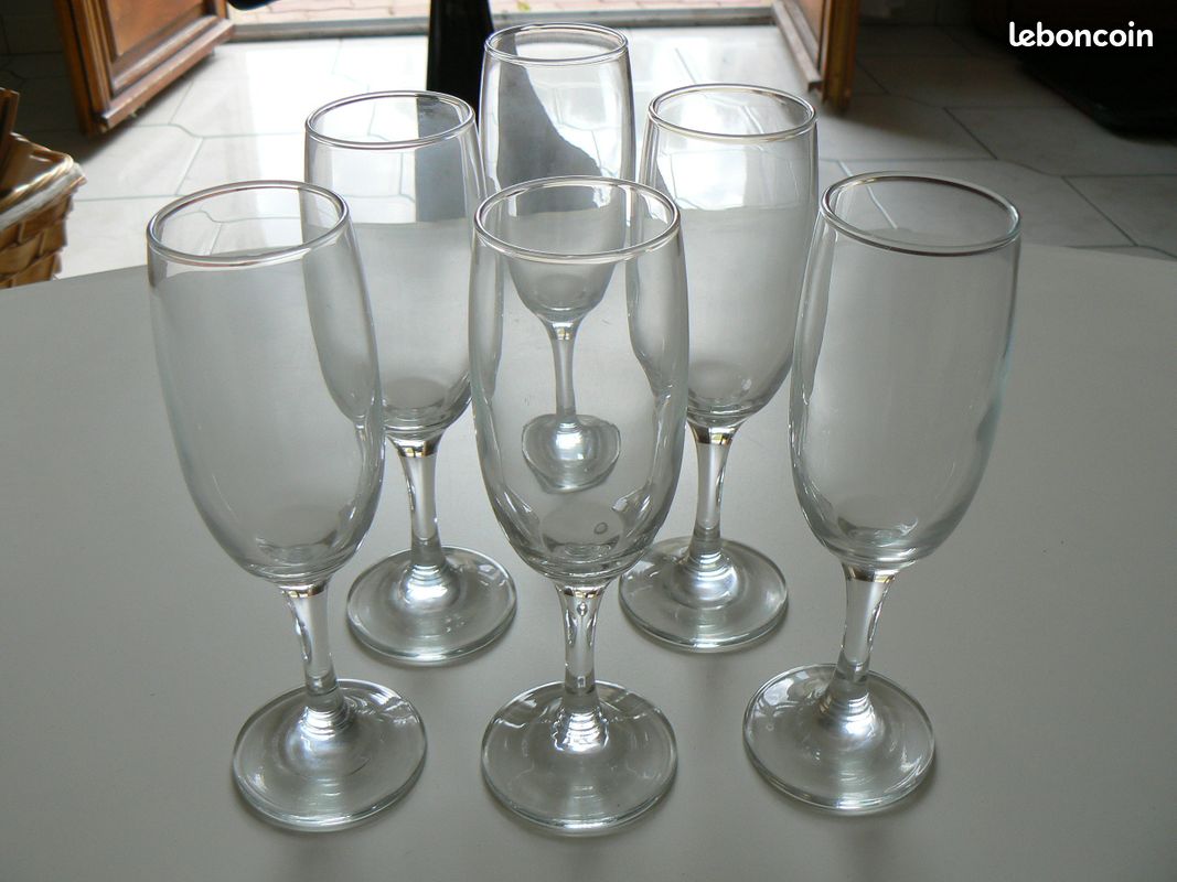 6 flûtes a champagne (image 2)
