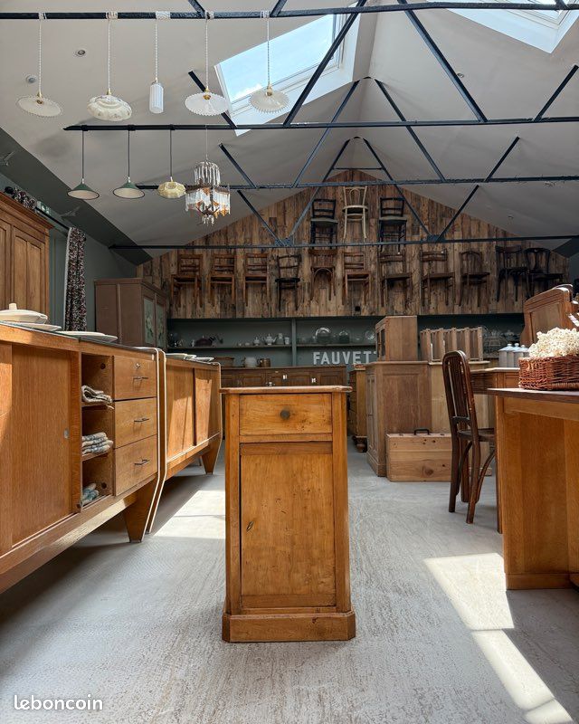 Table de chevet Louis-Philippe (rénovée) (image 1)