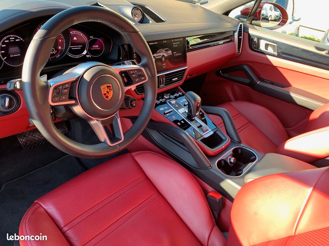 Porsche cayenne coupe e-hybrid 5pl 462 cv aerokit sportdesign francais limpide échange reprise possible (image 6)