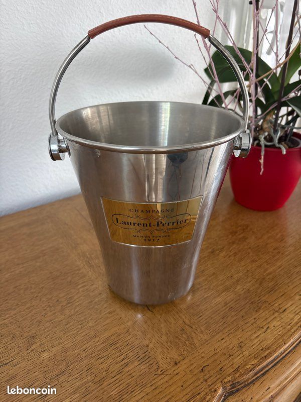 GRAND SEAU À champagne LAURENT PERRIER 2/3 Bouteilles ARGIT made In France EUR 35,00 - FR