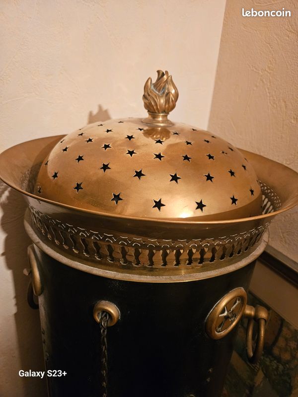 Fourneau très ancien cuivre montmartre paris (image 2)