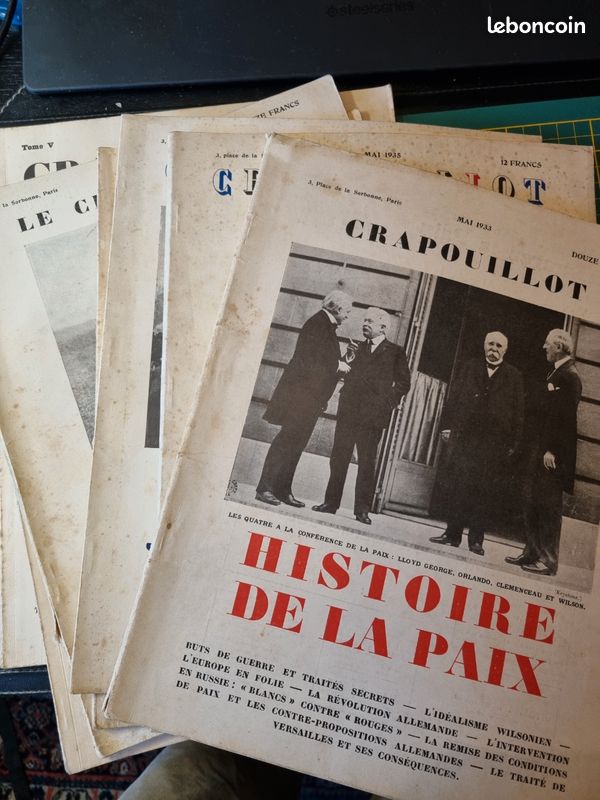 Lot de crapouillot années 1939 (image 1)