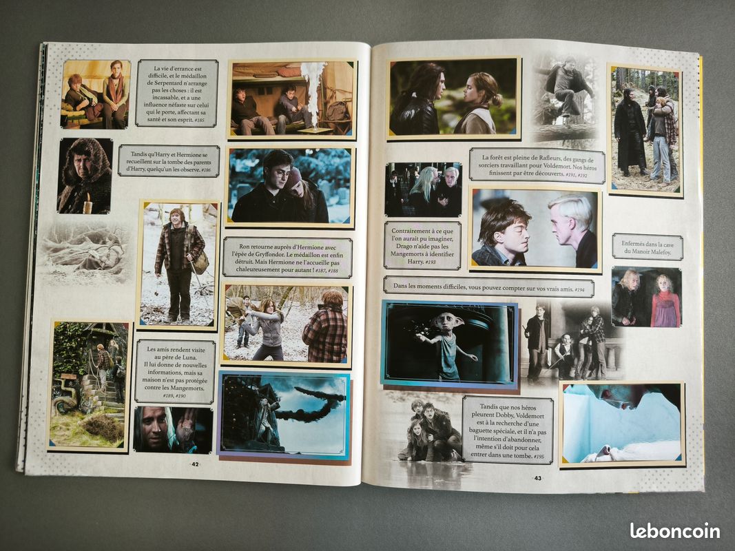 Collection Album Panini Harry Potter La Magie des Films (image 7)