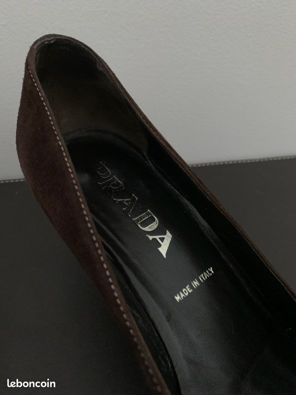 Escarpins PRADA (Pointure 37,5 / Made in Italy) (image 6)