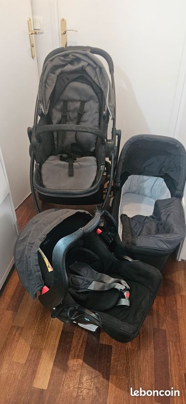 Poussette Graco trio (poussette + cosy + nacelle neuve) (image 2)
