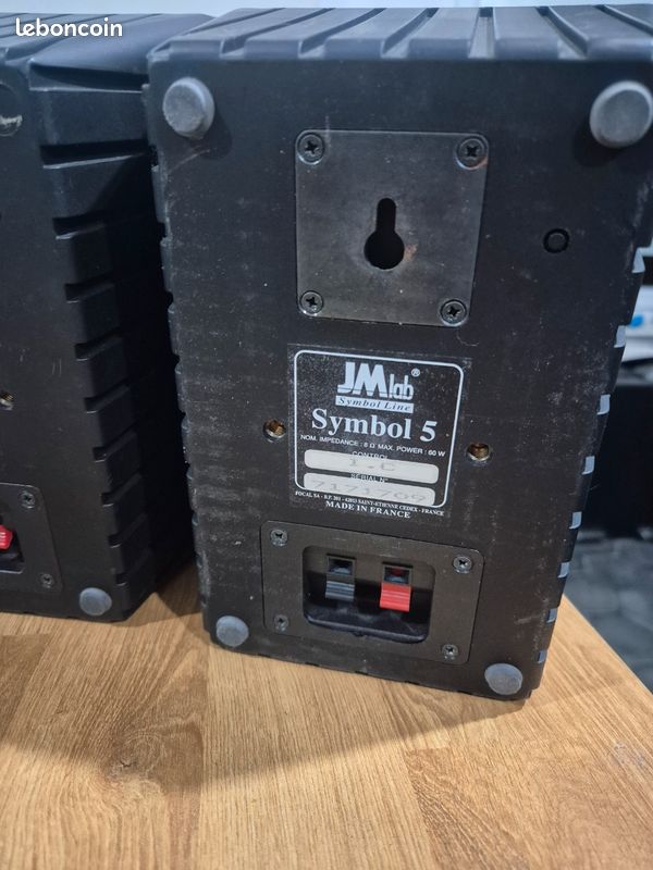 Kit enceinte JM Lab Symbol 5 + Center Bass SW20 - Photo, audio & vidéo