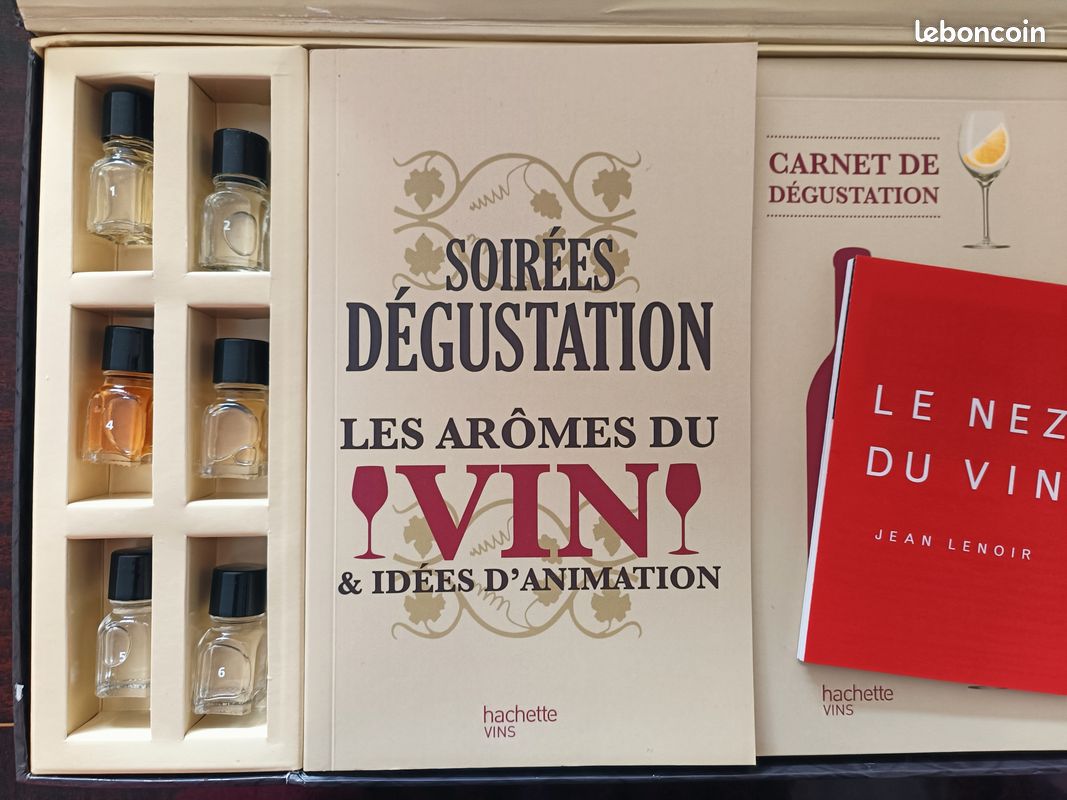 Coffret 24 arômes - Editions Jean Lenoir - Les Passionnés du Vin