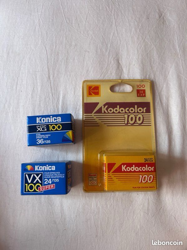 Lot de pellicules Kodak anciennes / vintage (image 1)