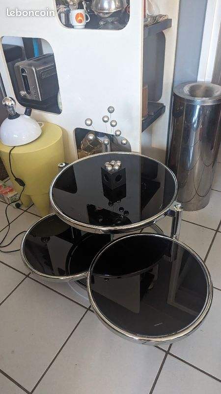 Table basse leitmotiv design vintage (image 6)