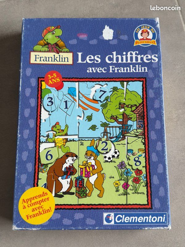 Puzzle chiffres avec Franklin (image 1)