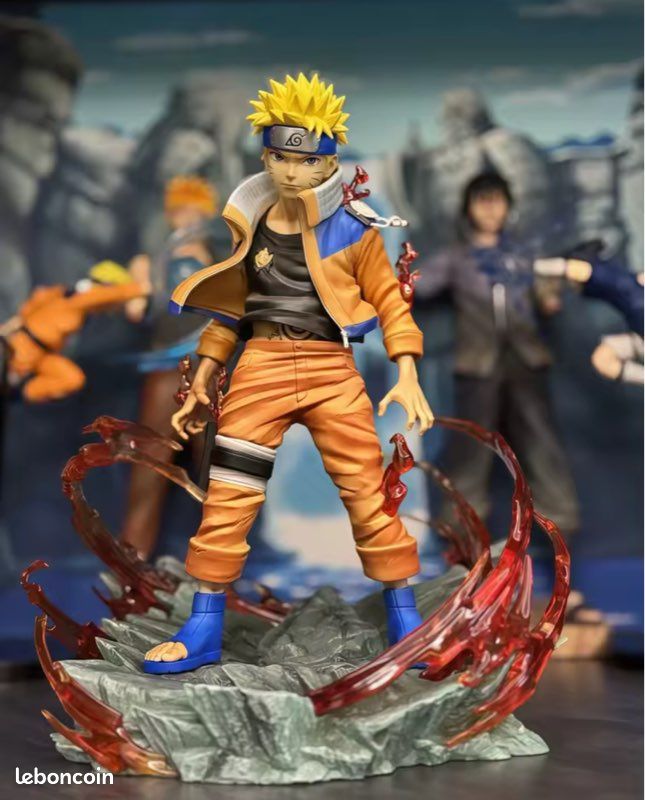 Grande Figurine Articulée Naruto Rasengan 36 Cm – Statue De Collection édition Spéciale