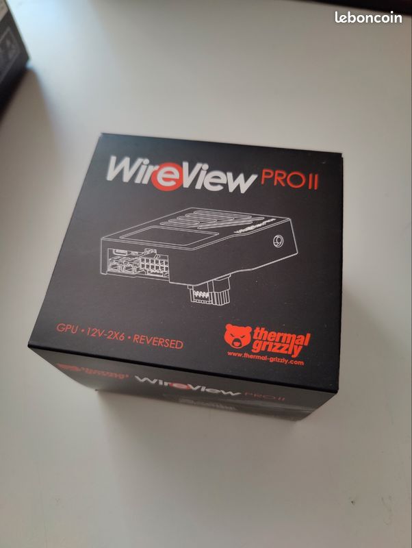 NEUF Thermal Grizzly WireView Pro II GPUAlignment: Reverse | Color: blackS-TG-WV-P2-H19R (image 2)