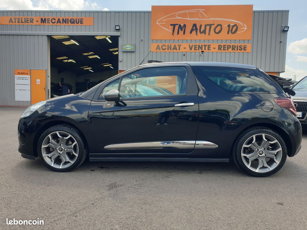 DS3 CABRIOLET 1.6 THP 156CH BVM6 SPORT CHIC 109Mkms - 09/2013 (image 3)