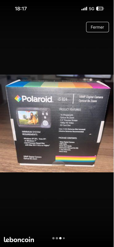 Appareil photo Polaroïd (image 3)