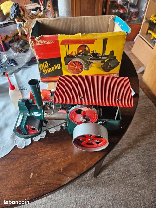 Rouleau à Vapeur Vive Wilesco D377 – Vintage Années 1960 – Collection (Occasion)