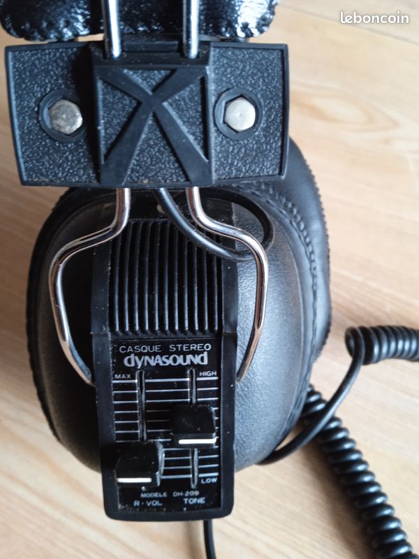 Casque filaire stéréo Dynasound vintage (image 2)
