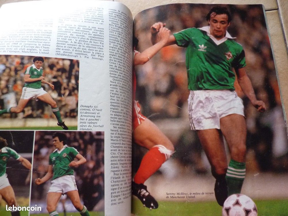 Affiche Coupe Du Monde 1982 Vintage Double Face – Maradona, Platini