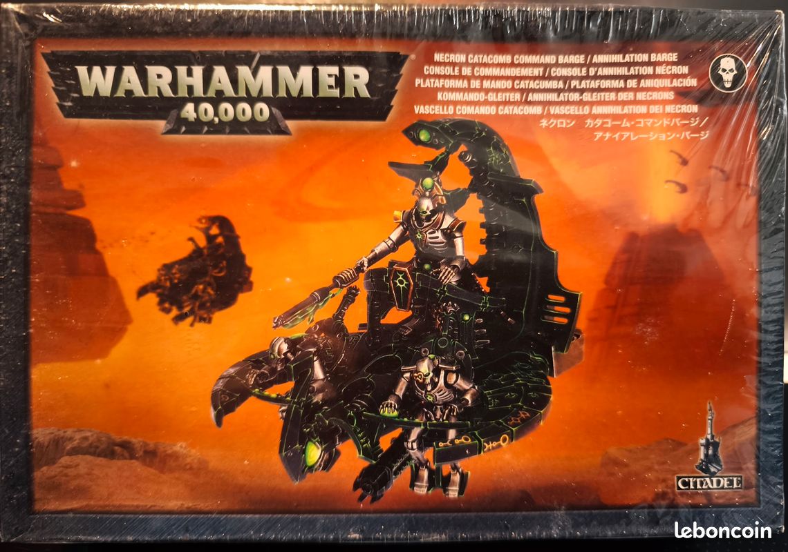 Catacomb Command Barge – Necrons – Warhammer 40k – Figurine Citadel – Non Peinte