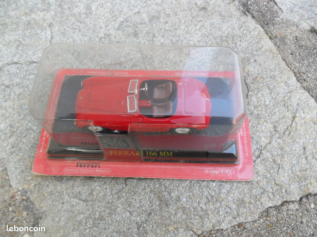 Ferrari 166 Inter Noire Miniature 1/43 Heco Miniatures - Résine Collector