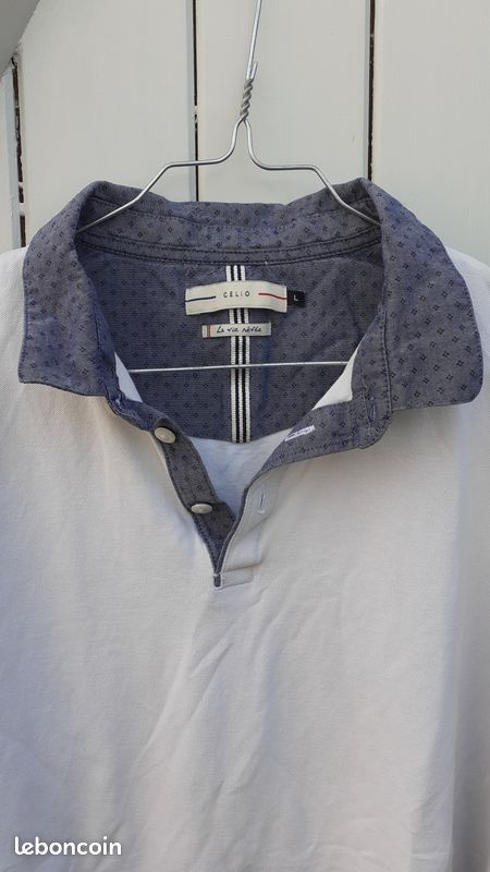 Un polo homme taille L Marque celio (image 2)