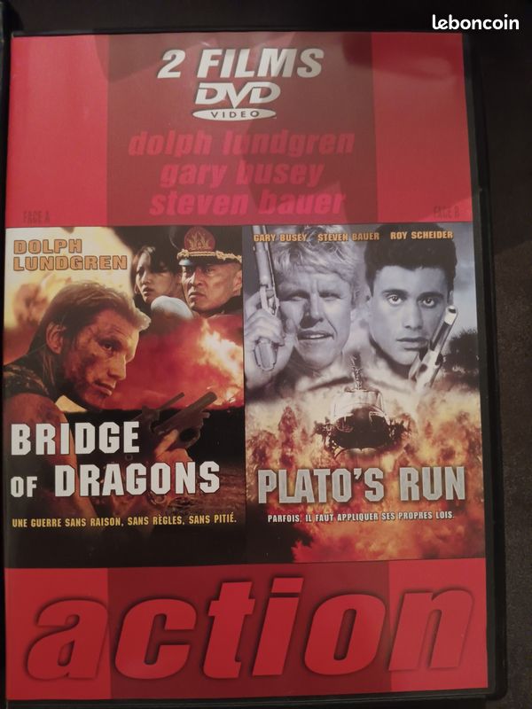 Lot de 3 DVD Hong Kong 97, Night of the Running Man, Tunnel, Américain strike, bridge of dragons et plato's run (image 3)