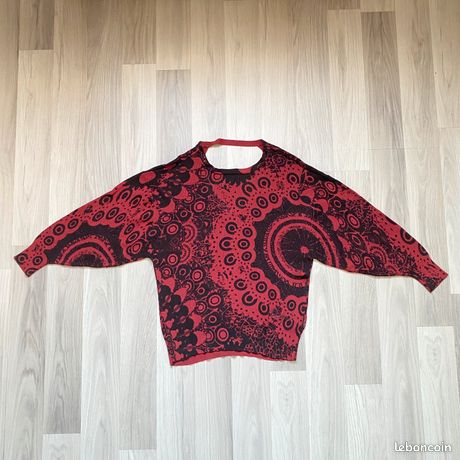 Pull Sous-pull DESIGUAL - Taille L/40 - Multicolore - Occasion En Très Bon état
