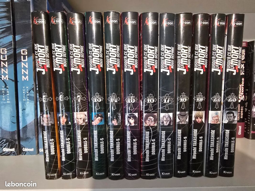 Mangas - Jusqu'à ce que la mort vous sépare (Takashige) 5 6 7 13 à 19 - 22 23 (image 1)
