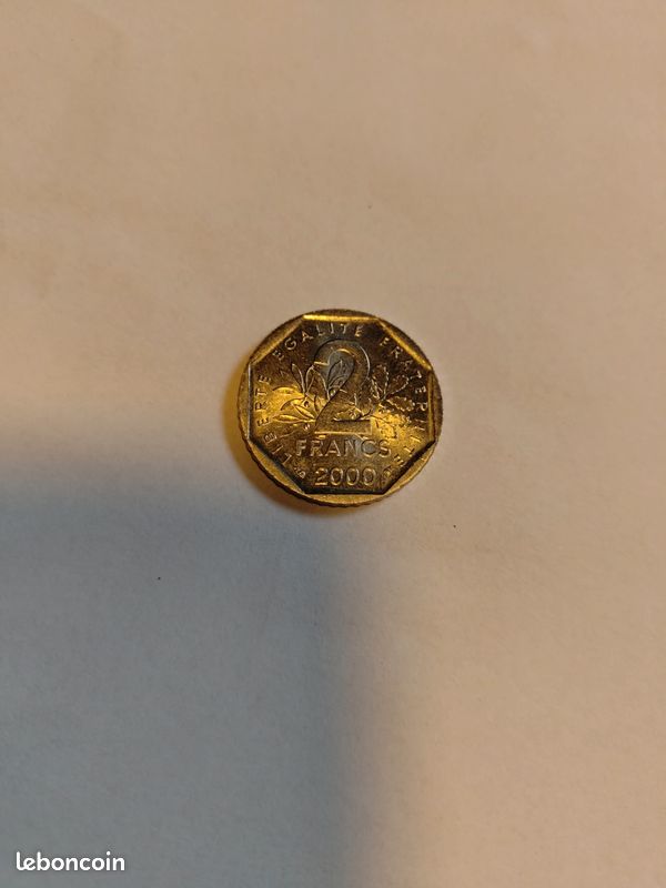 2 francs 2000 brillant parfait (image 2)