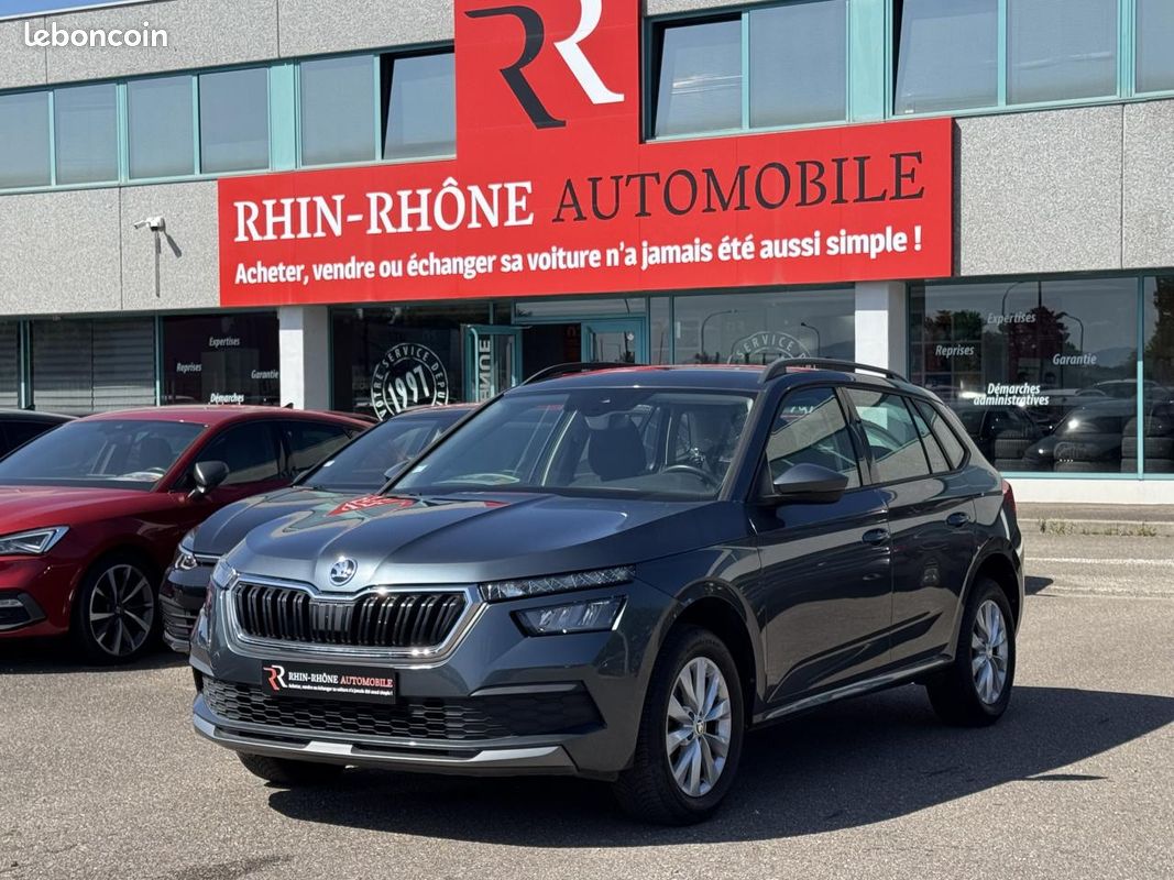 SKODA KAMIQ 1.0 TSI Evo 110ch Ambition 1erMain Keyless Carplay Hayon Electrique Siege chauffant (image 1)