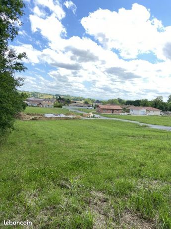 Terrain 876 m² Cauneille