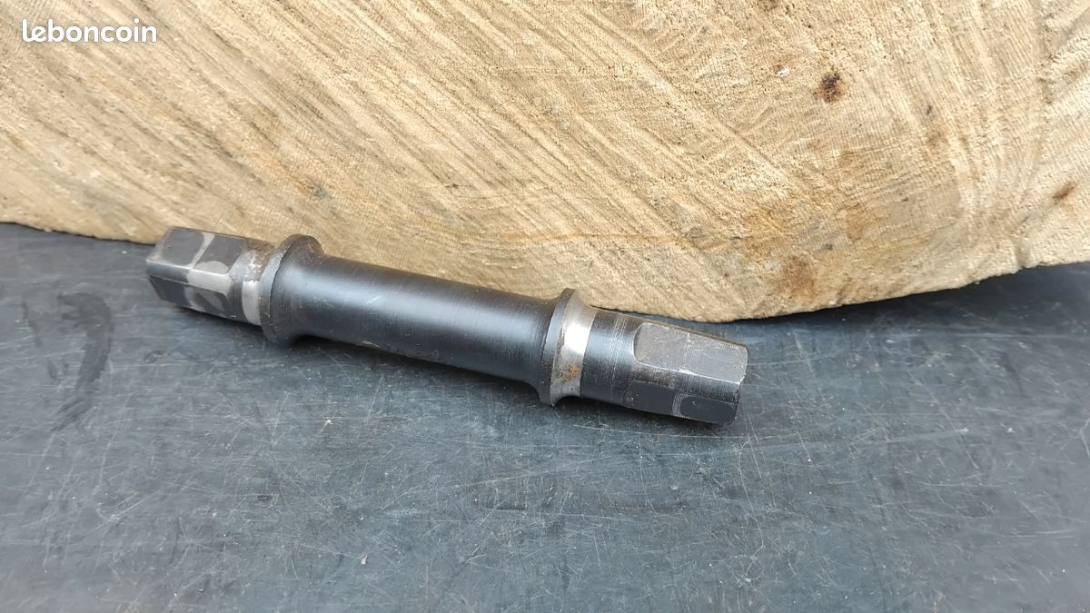 Axe De Pédalier Vintage T.A. Années 1970 – Pour Peugeot, Motobécane, Mercier, Stronglight