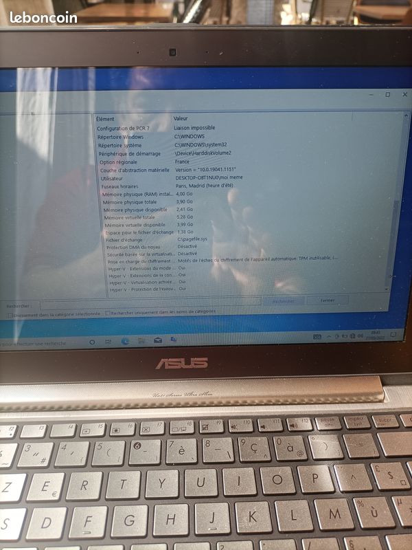 Ordinateur asus (image 3)