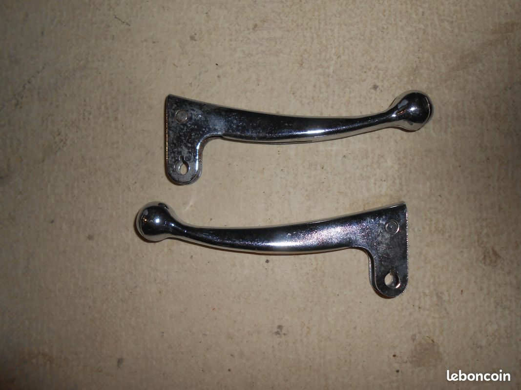 Leviers Et Poignées De Frein Aluminium Pour Mobylette - Fabriqué En France (neuf)