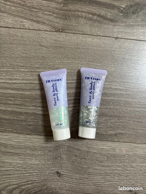 Lot de deux tubes de paillettes (image 1)