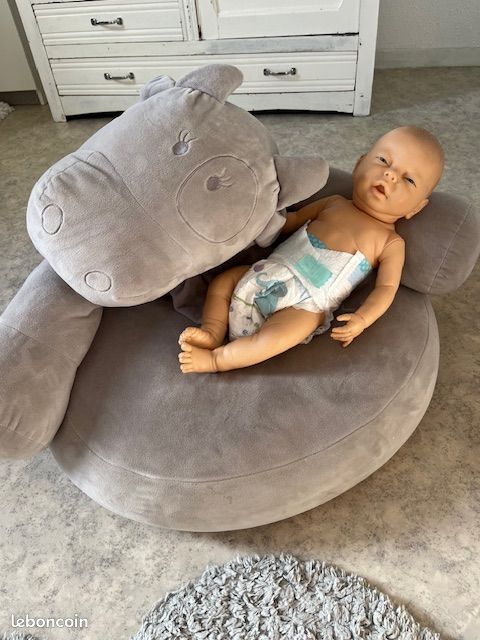 Pouf sofa petit fauteuil peluche (image 10)