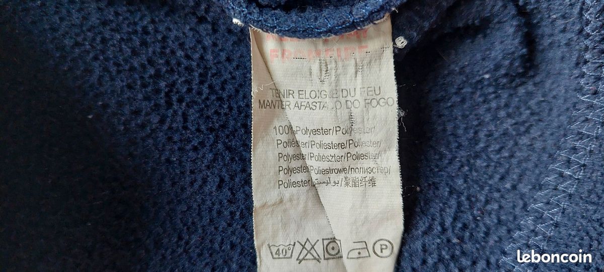 L38 – sweats manche longues – Kidkanaï – Marine – 3ans - polyester (image 4)