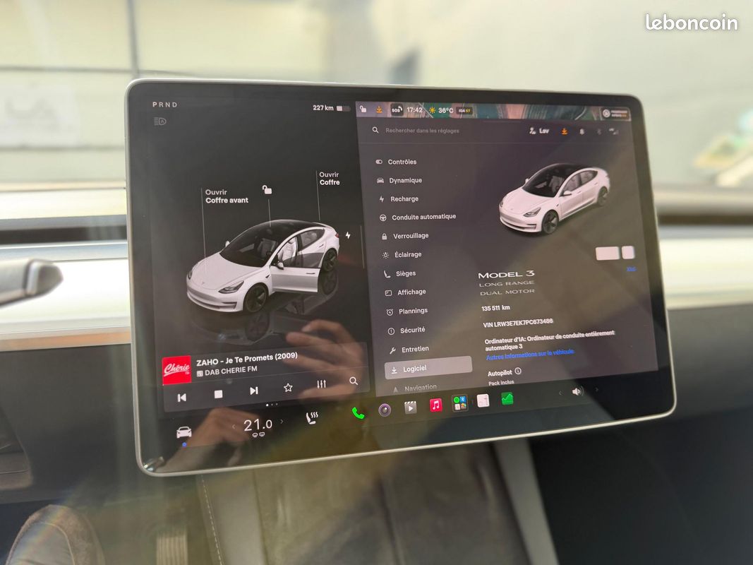 TESLA MODEL 3 Long Range Dual Motor 11/2022 AWD SOH 91,6% (image 30)
