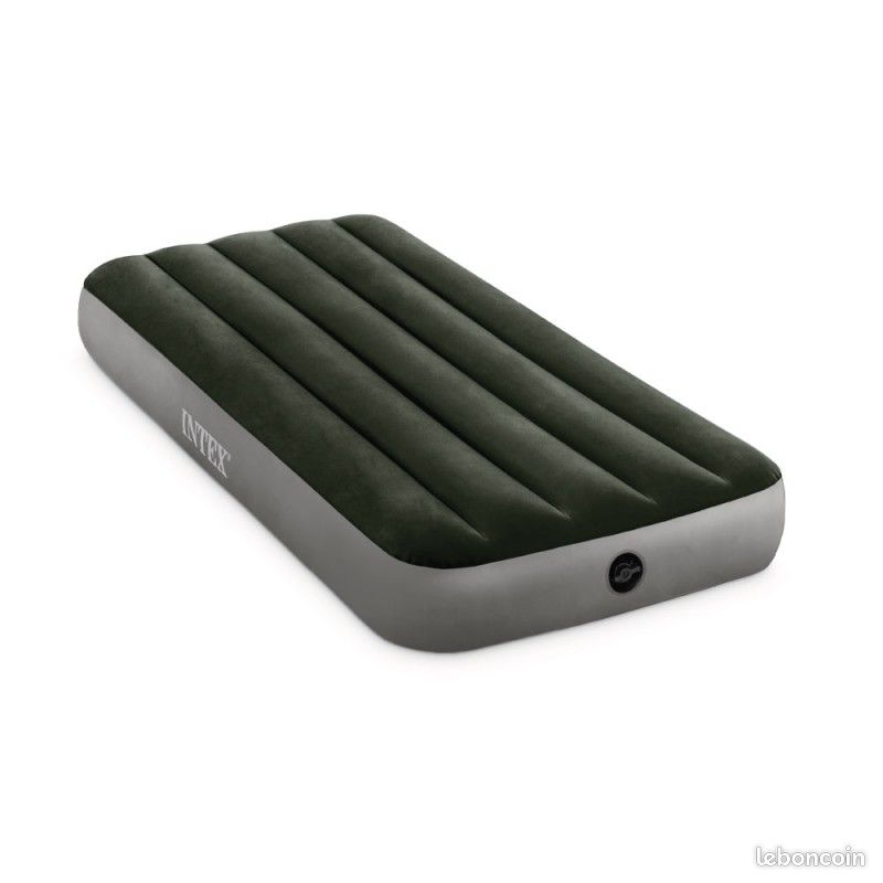 Matelas gonflable INTEX fibertech 1 place (image 1)