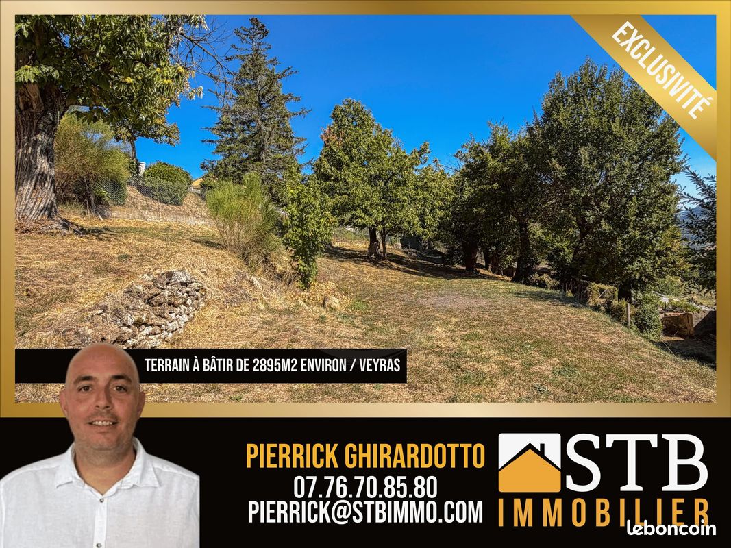 Terrain 2895 m² · à Veyras · 2 895 m² · 87 000 €
