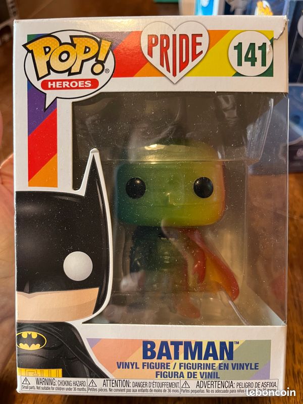 Figurine Funko Pop Batman Pride #141 - Édition Spéciale, Occasion