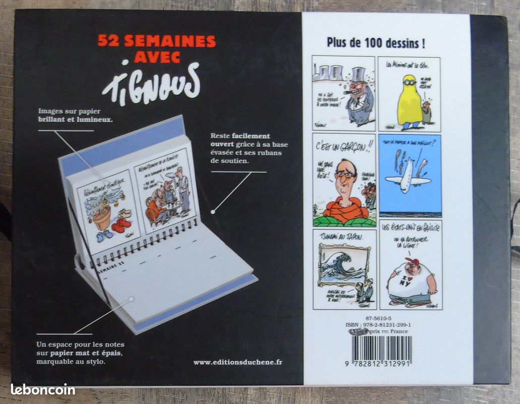 Tignous - Calendrier perpétuel 52 semaines (image 3)